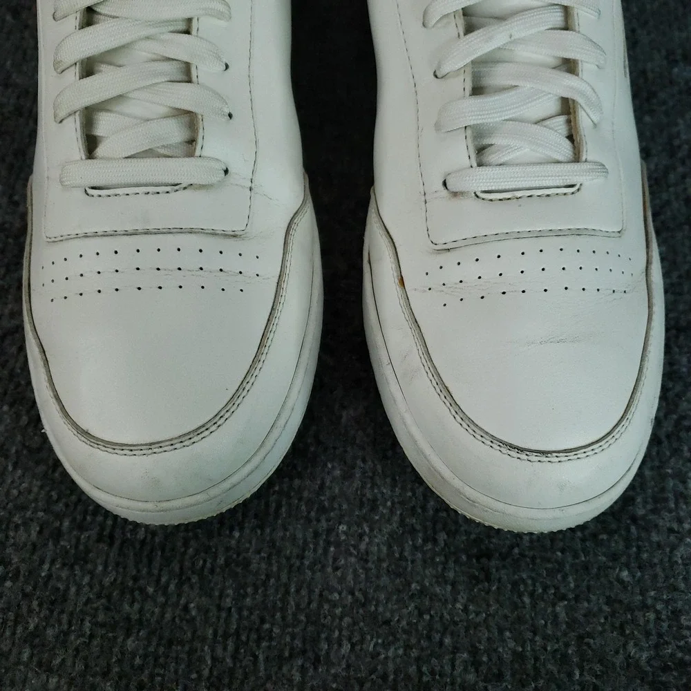 Oliver Cabell Shoes Mens Size 10‎ White Leather Low Top Casual Comfort Sneakers